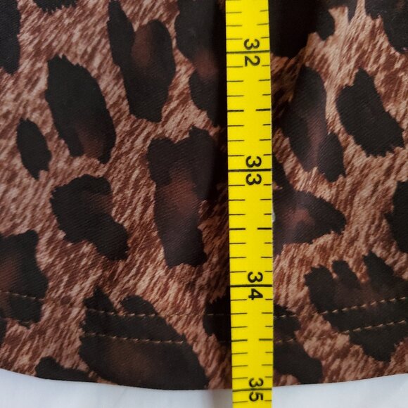 Lauren Ralph Lauren Leopard Print Sleeveless Dress Size 6 NWT - Picture 3 of 6